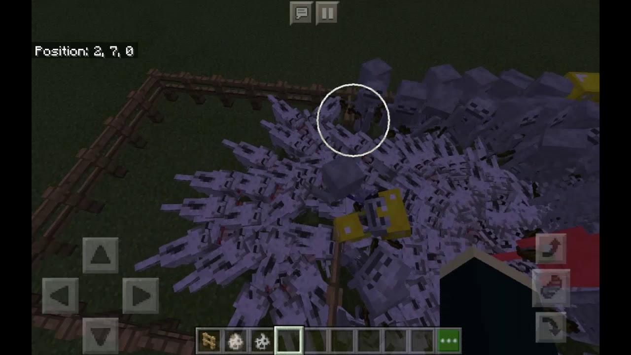 Skeletons vs wolves