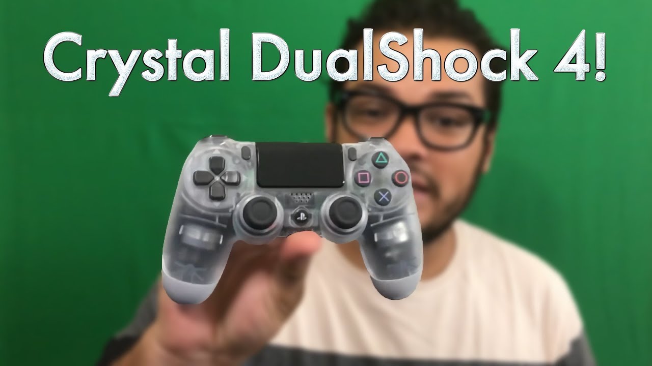 Julian Unboxes The New Crystal Dualshock 4!