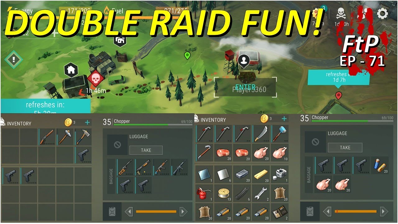 Double Raid + Bunker Alfa = Nice Loot! - EP 71 - Free to Play [Last Day on Earth]