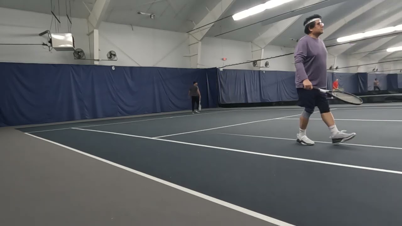 Tennis Practice at PRAC 36