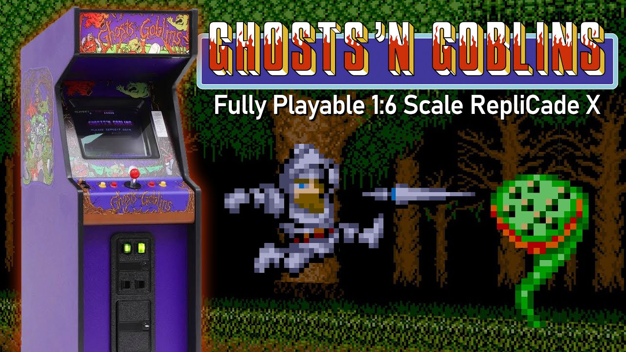 Обзор НОВЫХ Ghosts 'n Goblins | Игрушки New Wave RepliCade X