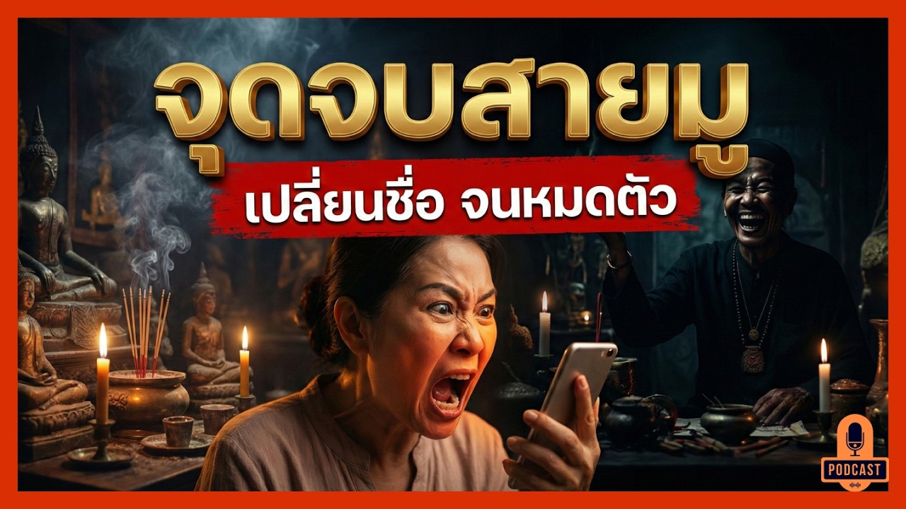 เปลี่ยนชื่อแก้จน แต่ดวงตกจนผัวทิ้ง! จุดจบสายมู... เชื่อหมอดูจนหมดตัว | เรื่องเล่าข้างรั้ว