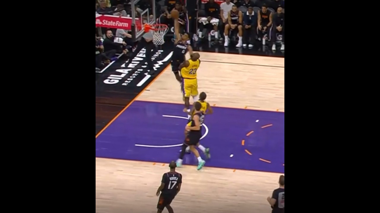 Ryan Dunn dunk on LeBron James🤯💥