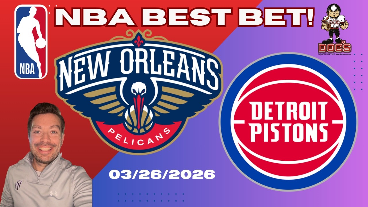 New Orleans Pelicans vs Detroit Pistons NBA Picks and Predictions Today | Nolan's Best NBA Bets
