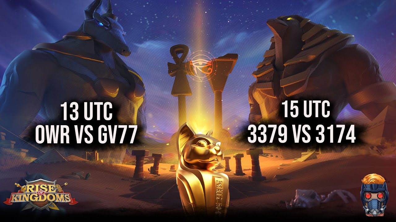 OWR vs GV77 I 3379 vs 3174 I 1/4 Лига Осириса I Rise of Kingdoms