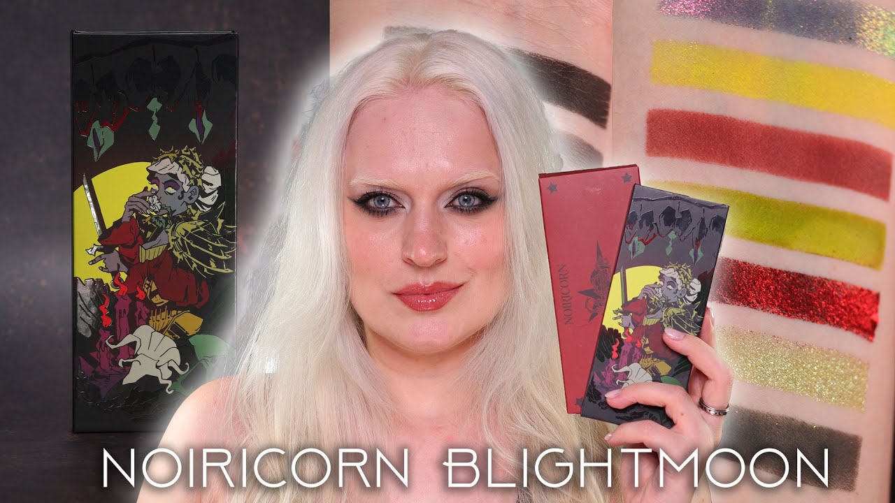 🌙 Reviewing the Hyped Blightmoon Palette | Noiricorn x Ghoul in Japan ✨ 4 Looks + Full Breakdown