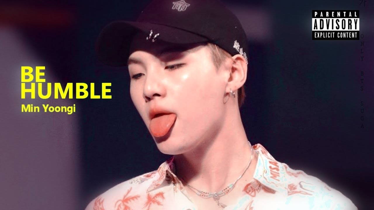 min yoongi; HUMBLE
