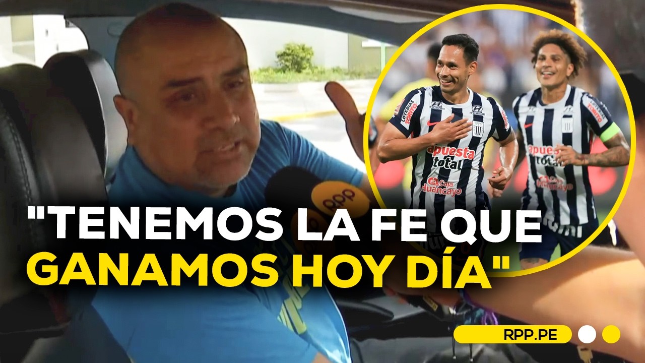 Hinchas de Alianza Lima se alistan para el partido contra 2 de Mayo en la Libertadores #FCCRPP
