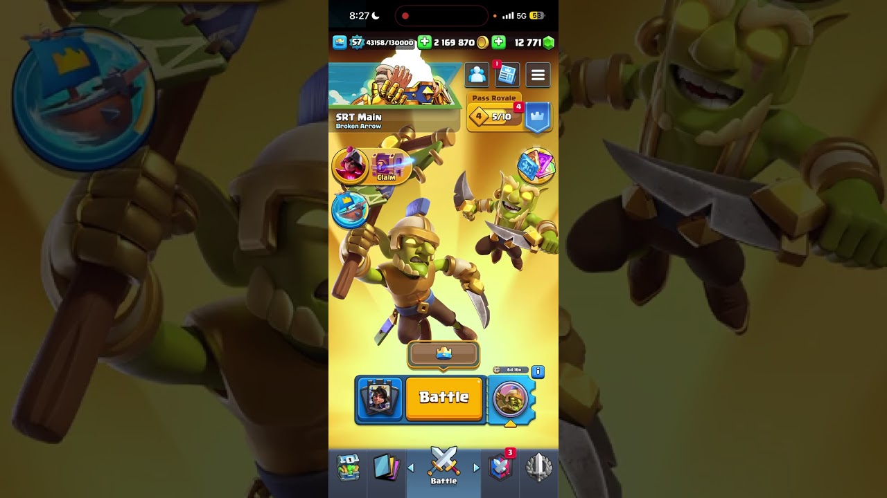 Clash Royale: Hero Goblin Draft Tryouts 