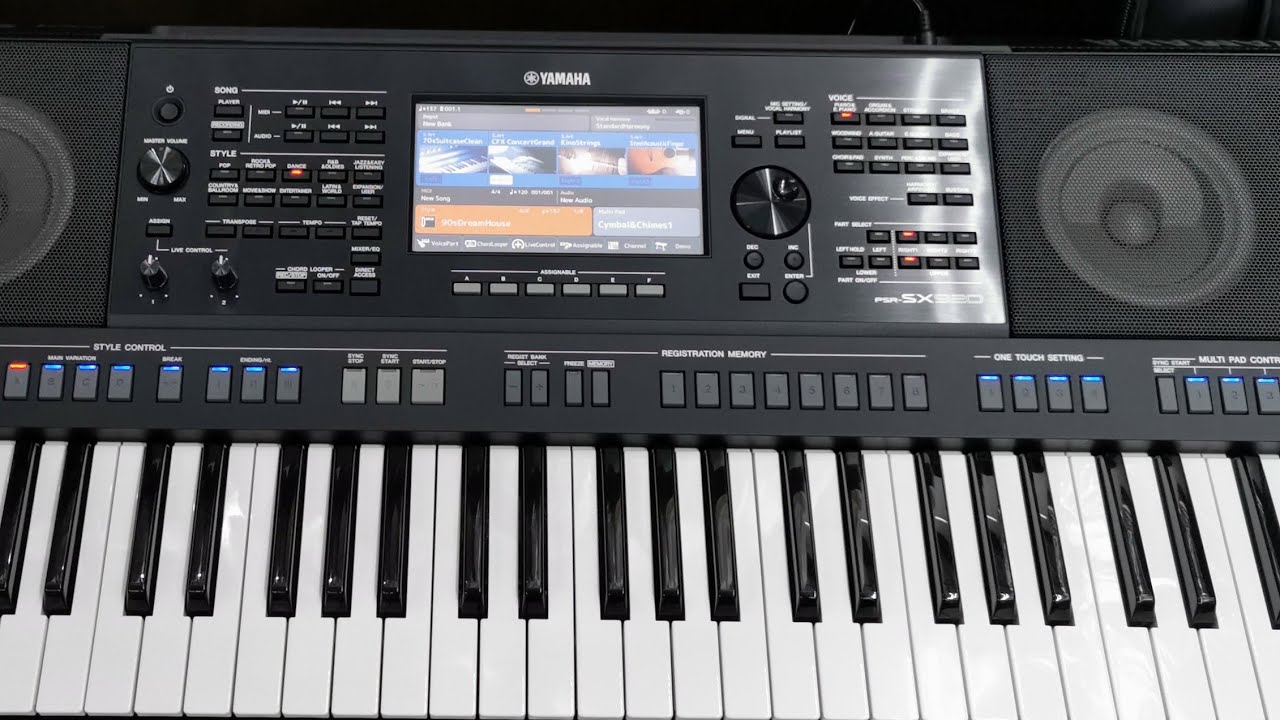 19/9/24 Hướng dẫn sử dụng cài đặt dữ liệu cho cây đàn ORGAN YAMAHA PSR SX920 tại NCVP LH 0989634982