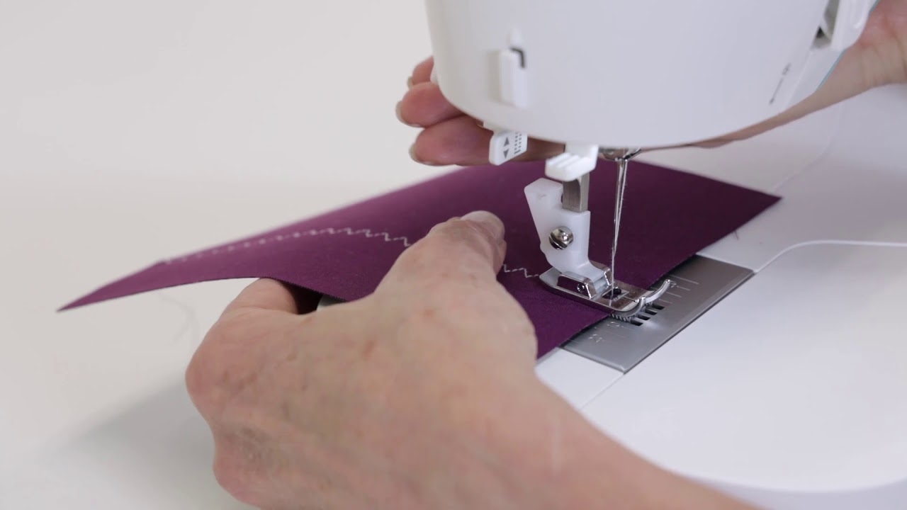 SINGER® M3400 Get Started - Selecting a Stitch