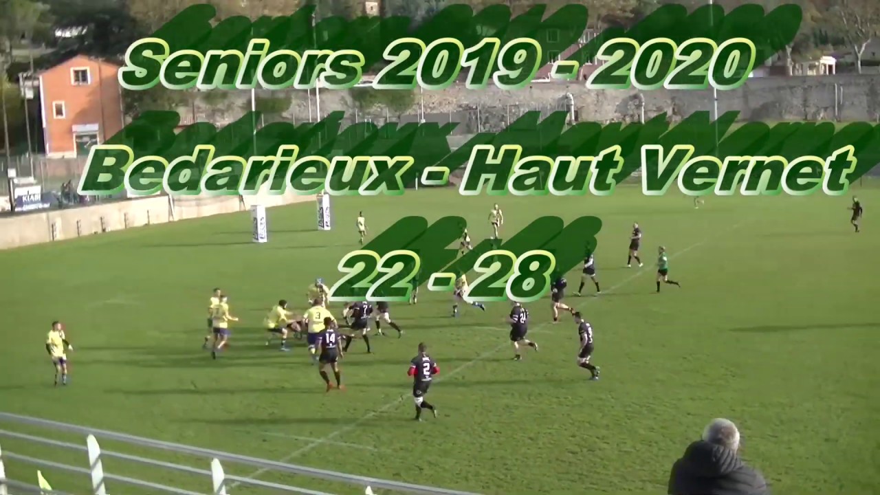 Senior 2019 - 2020 (Dylan Marvin) Bedarieux - Foyer Laique  Haut Vernet 22 - 28  le 17 Novembre 2019