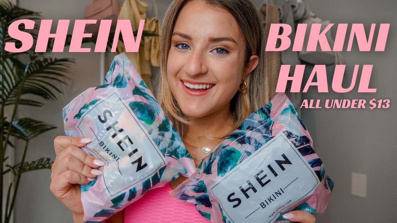 Примерка бикини SHEIN 2021: бикини до 13 долларов.
