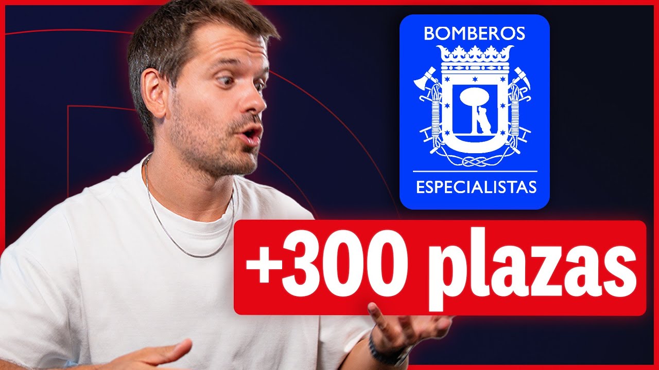 +300 plazas en Bomberos Ayto. Madrid, ¿cuándo?