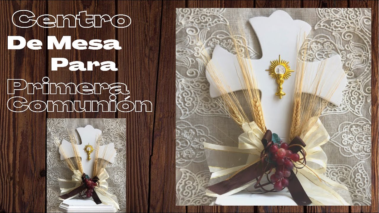Centro de mesa para Primera Comunion #2