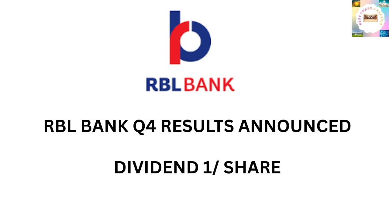 RBL BANK Q4 RESULTS AND DIVIDEND UPDATE