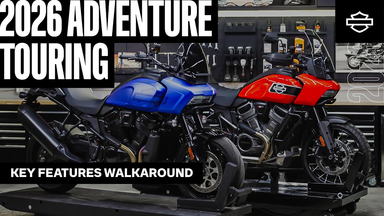 Модельный ряд Harley-Davidson Pan America Adventure Touring 2026 года | Обзор основных характеристик