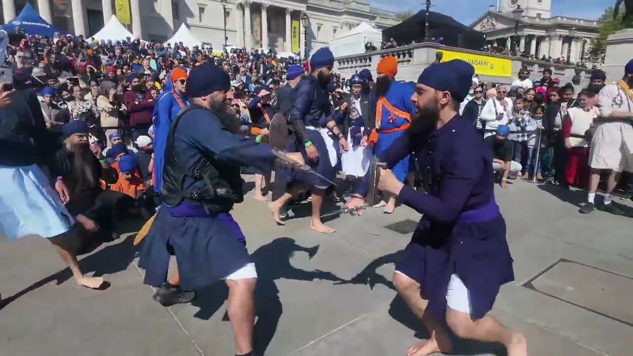 Vaisakhi Trafalgar Square 2025 1st Demo
