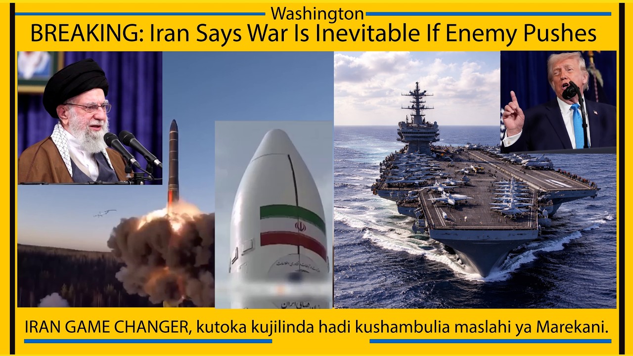 #M/Digital News: IRAN:“TUKISHAMBULIWA,TUTASHAMBULIA MASLAHI YA US  GHUBA” - IRAN THREATENS DIRECTWAR