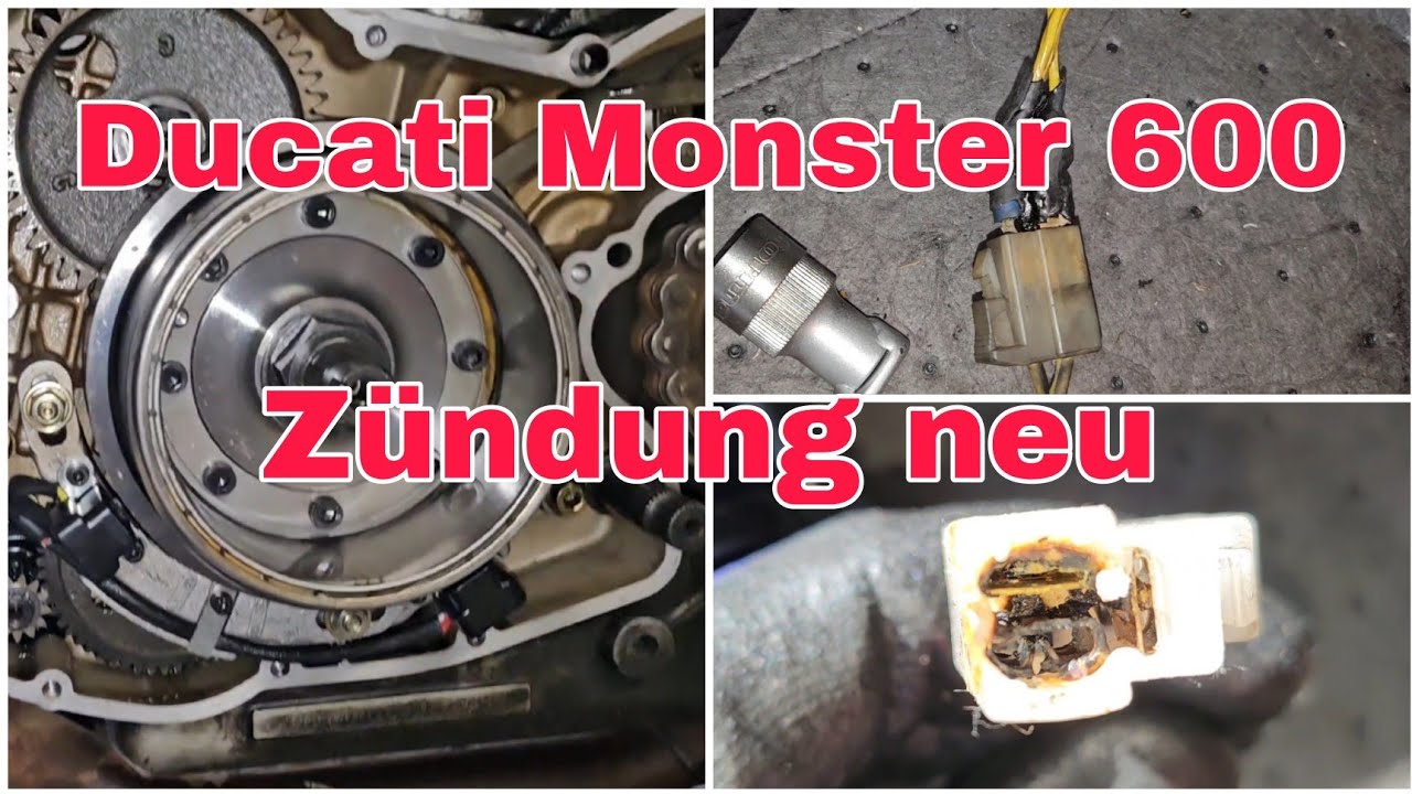 Ducati Monster 600 Projekt Teil 11 / Zündung neu