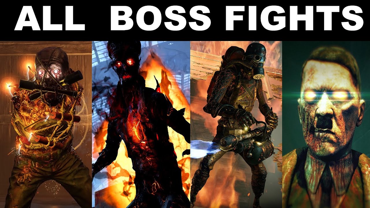 Zombie Army 4 Dead War | All  Boss fight zombie army 4 dead war | zombie army 4 review |Final boss