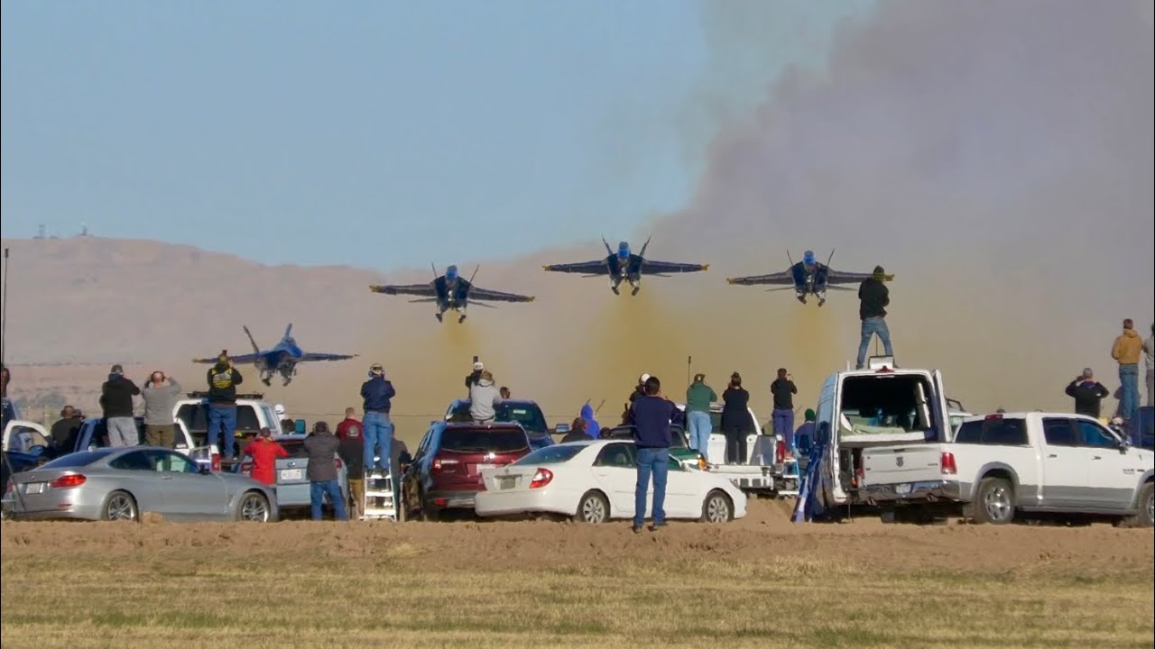Blue Angels El Centro Morning Practice 2/21/26