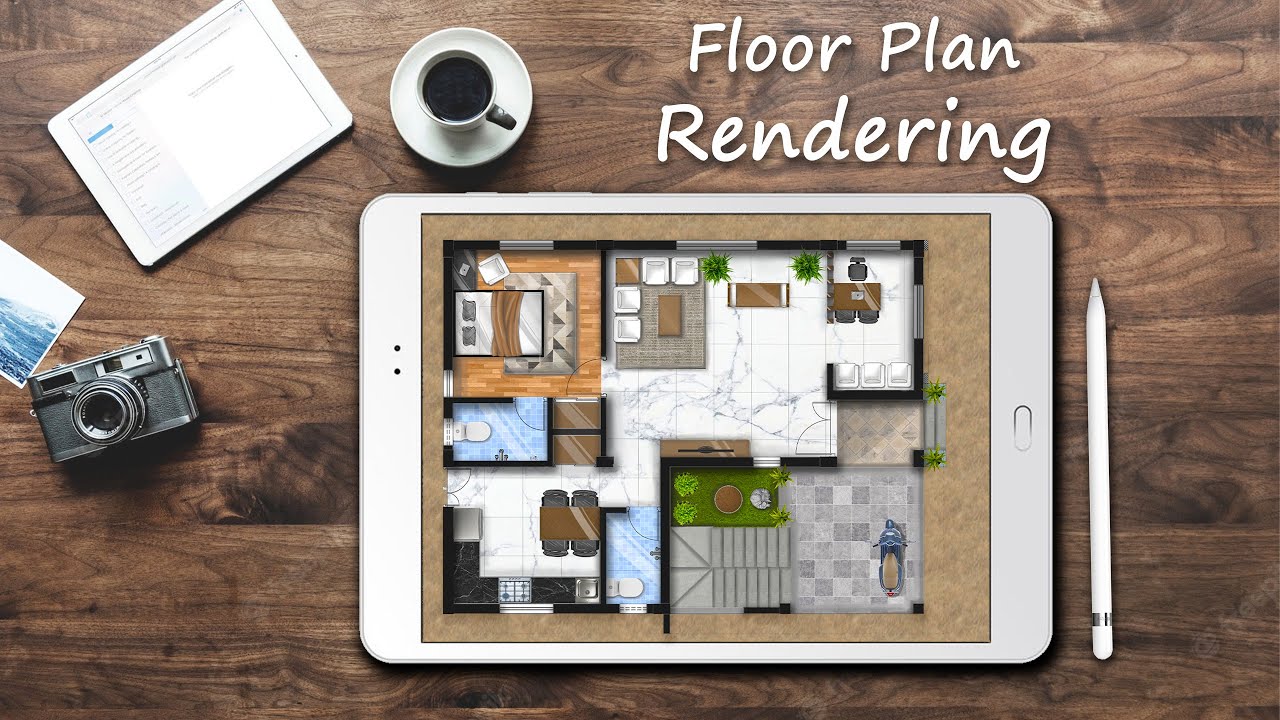 FLOOR PLAN RENDERING : : SKETCHBOOK : :