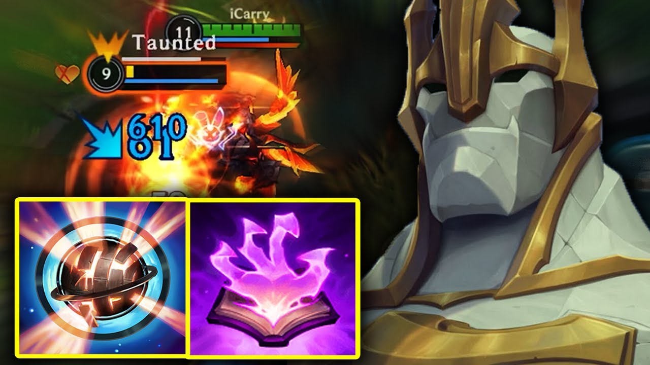 Wild Rift Galio is Actually OP! One Shot Combo Delete