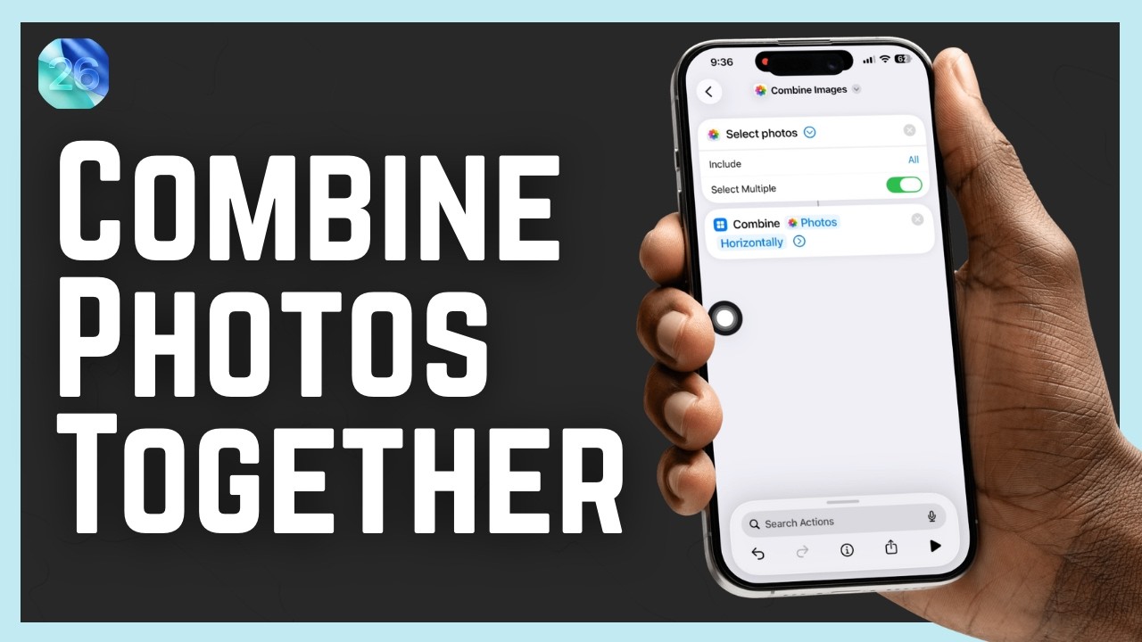 How To Combine Photos Together On iPhone (2026)