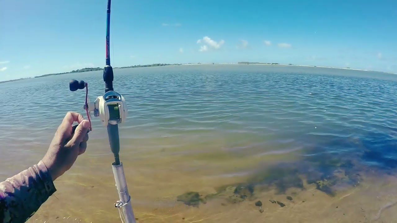 Mas uma pescaria no Laguna na lagoa mundau