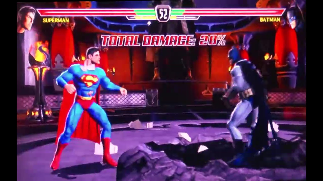 Mortal Kombat vs DC Universe, Superman vs Batman, Gameplay
