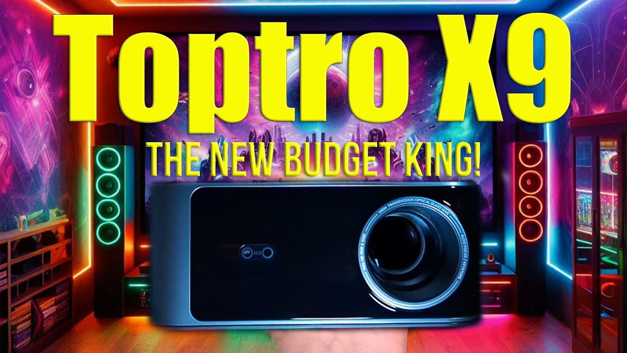 Toptro X9 Projector Review ( The New Budget King 👑 )