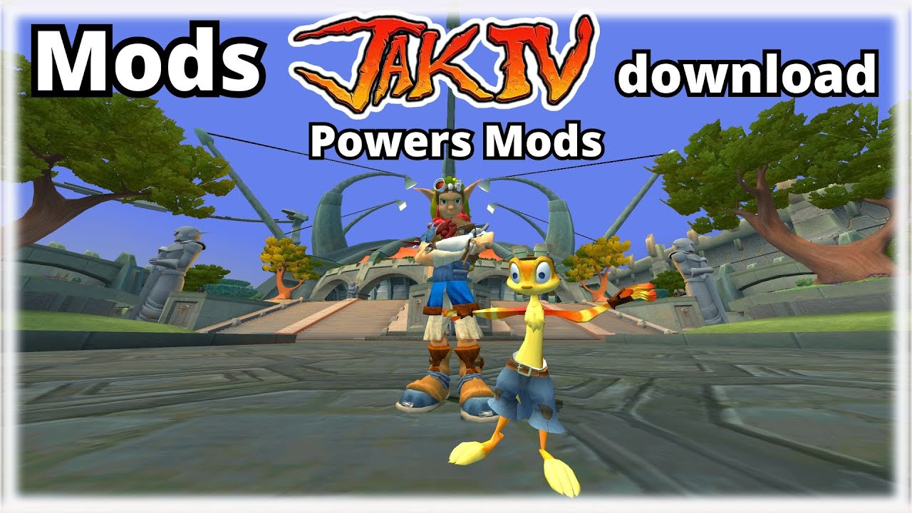 Jak 4 Powers Mods ! Download ! #mod #jakanddaxter #opengoal #mods #jak2 #jak4