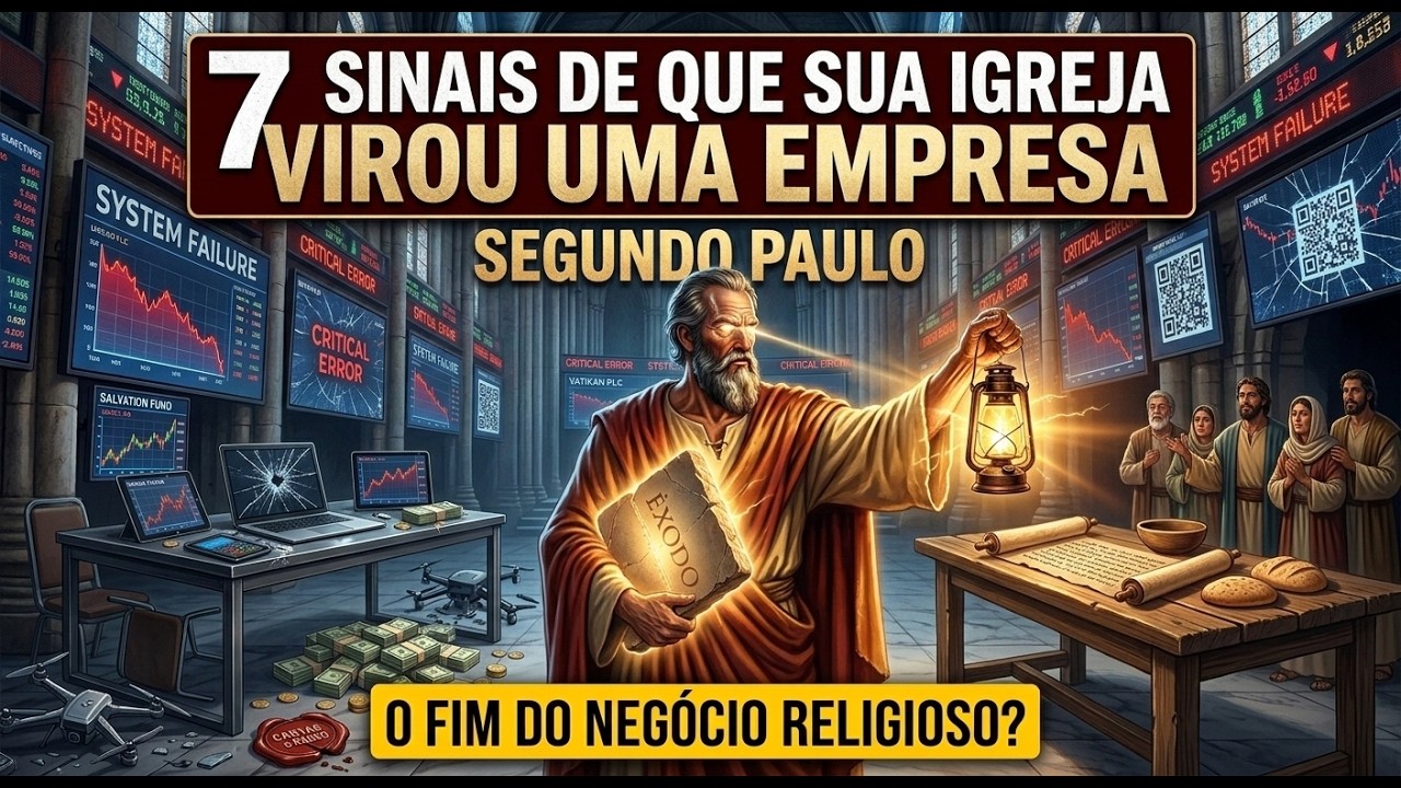 Os 7 Sinais de que uma Igreja se tornou uma Empresa (Segundo Paulo)