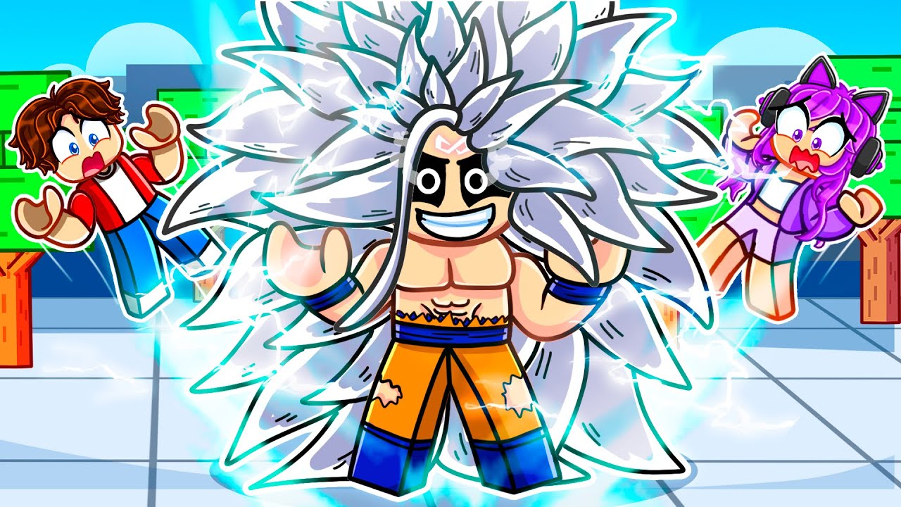 TROLLING Players AS A SUPER SAIYAN INFINITY GOKU in The Strongest Battlegrounds!