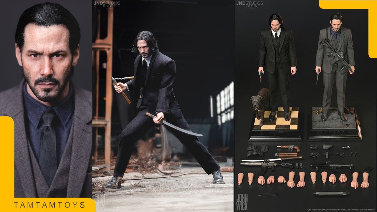 Preview JND Studios 1/6 John Wick Action Figure
