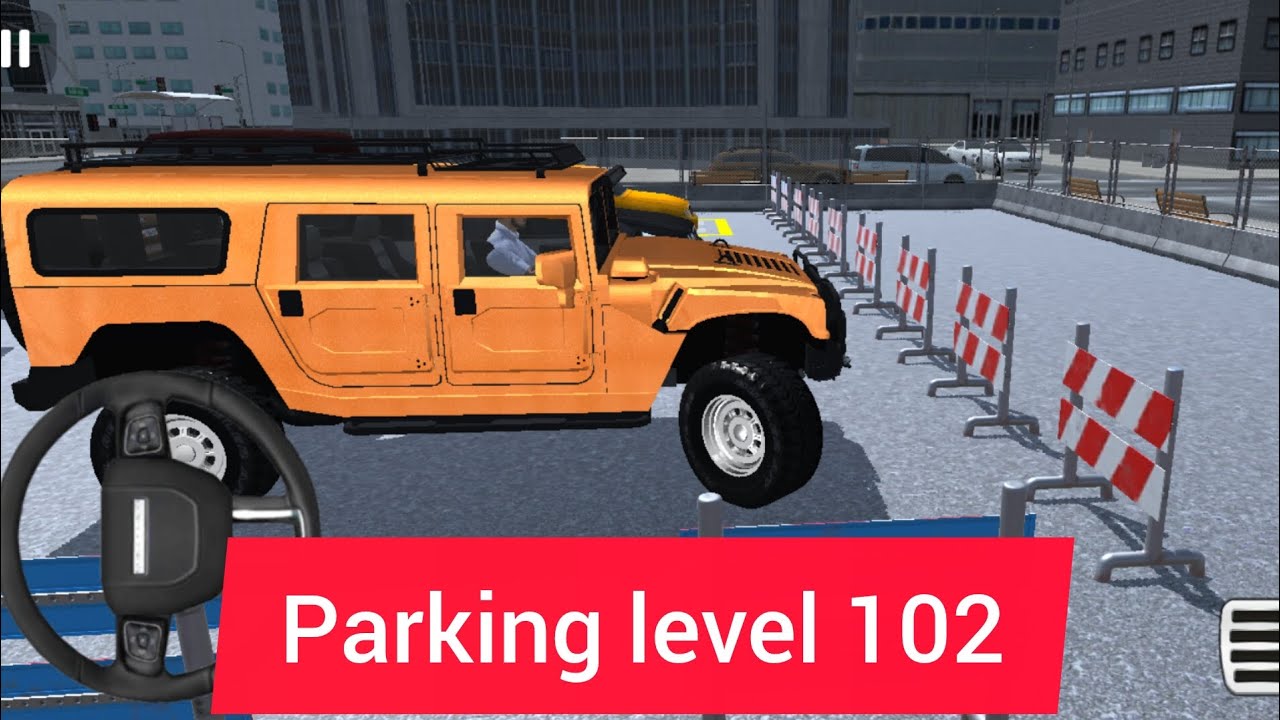 Hummer car parking simulator Level 102