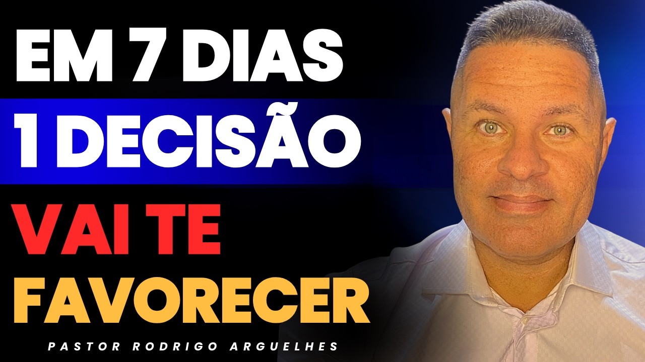 REVELAÇÃO FORTE🔥EM 7 DIAS UMA GRANDE DECISÃO SERÁ TOMADA😭DEUS ESTÁ AGINDO A TEU FAVOR🙌🏼