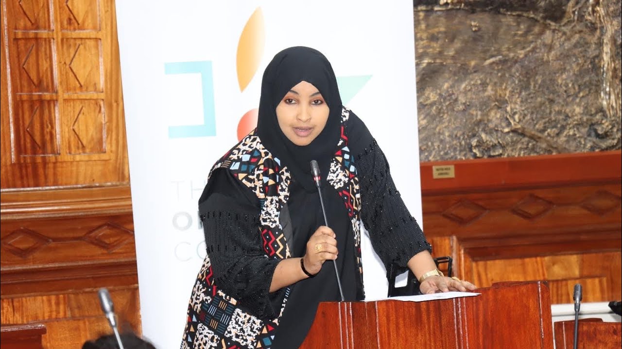 “We are not leaders of Tomorrow, we are leaders of today” Amina Udgoon Siyad Secretary general KYPA.