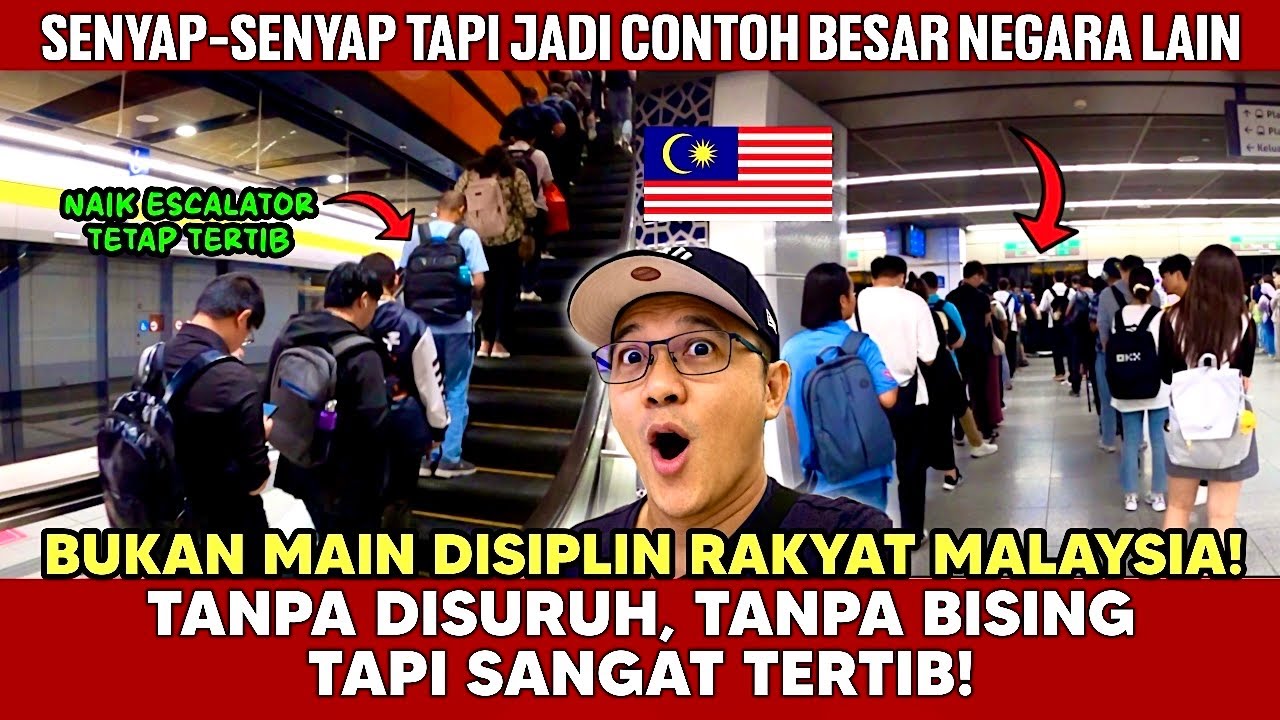 DISIPLIN RAKYAT MALAYSIA NI LUAR BIASA — SENYAP-SENYAP TAPI JADI CONTOH BESAR #malaysia 