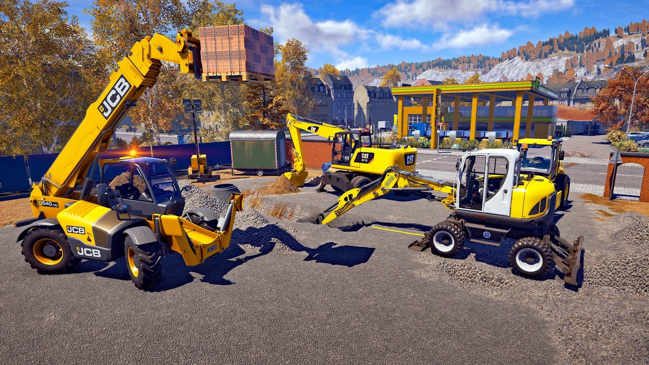 New Construction Simulator 2022 - Builders Yard (10/10) - Germany Map 060 - Bau-Simulator