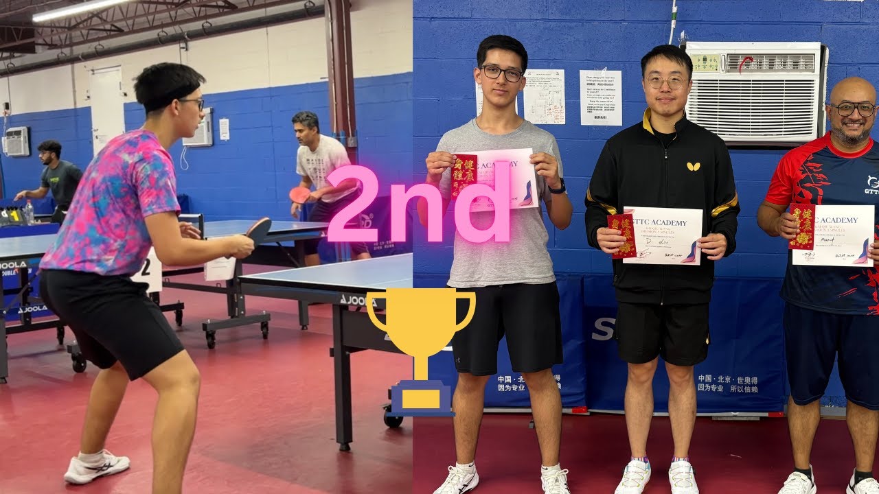 I PLAYED AN OPEN SINGLES TOURNAMENT AGAIN