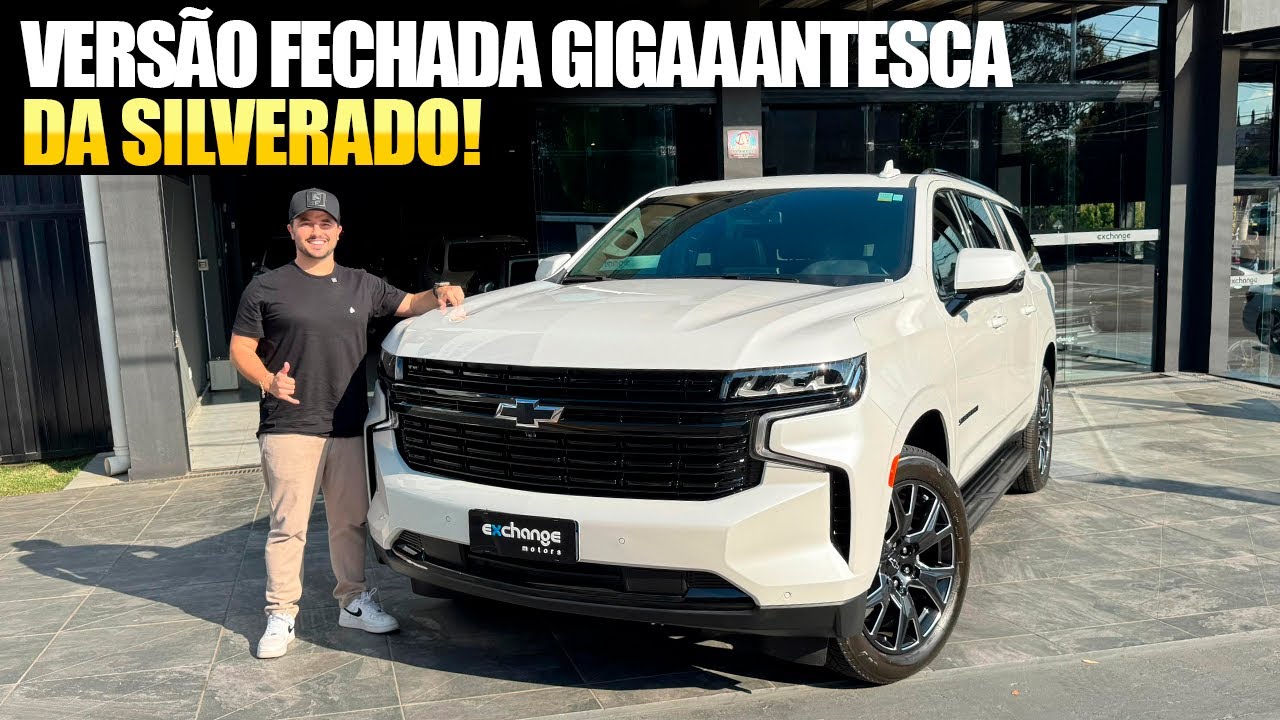 CHEVROLET SUBURBAN RST NO BRASIL!!