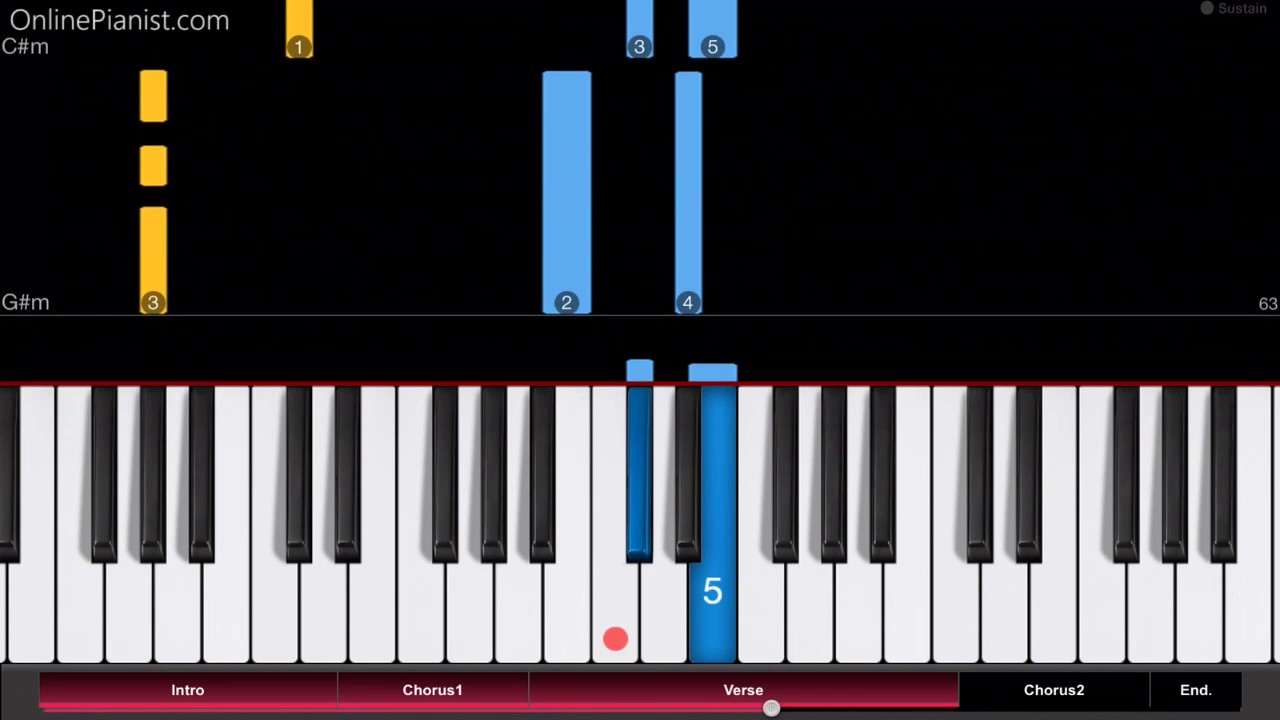 Calvin Harris - Slide ft. Frank Ocean & Migos - EASY Piano Tutorial