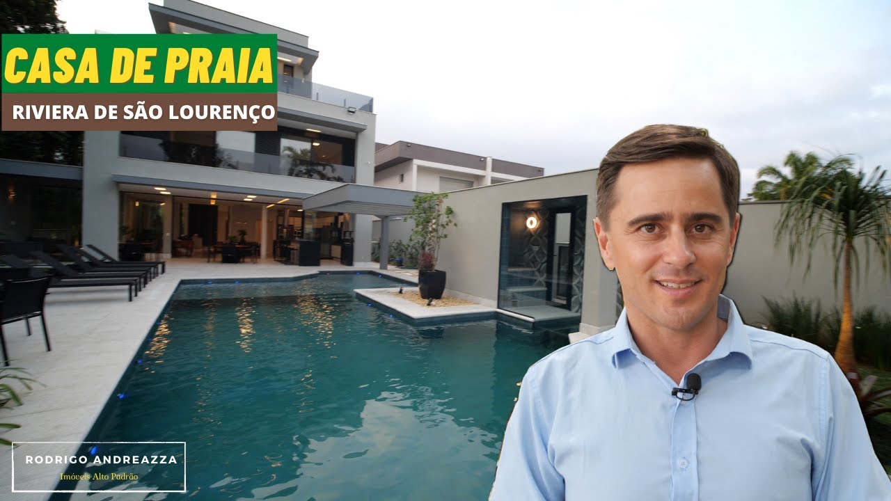 ❤ MANSÃO ESPECIAL à venda na RIVIERA DE SÃO LOURENÇO na cidade de BERTIOGA SP |Rodrigo Andreazza