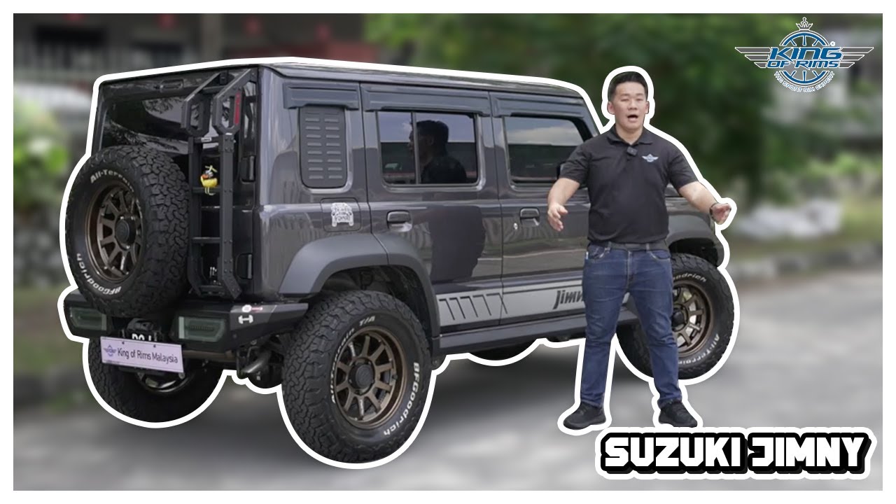 5 лучших дисков для 5-дверного Suzuki Jimny!!