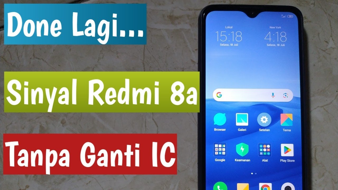 Redmi 8a No Sinyal Lagi,Done Lagi,Cuan Lagi...😆😆