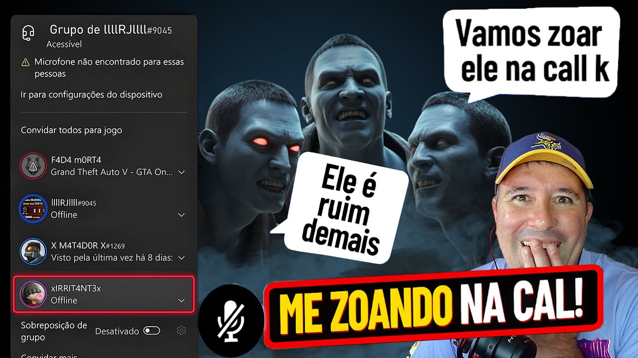 GTA 5 - HATES ME CHAMARAM NA CALL PRA ME ZOAR... FIQUEI EM SIL&Ecirc;NCIO ESCUTANDO TUDO! 🎧