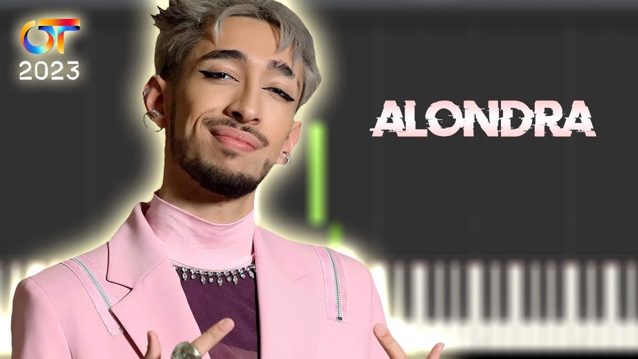 Paul Thin - Alondra | Instrumental Piano Tutorial / Partitura / Karaoke / MIDI