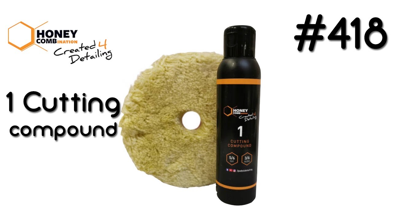 HONEY COMBINATION - 1 Cutting Compound | agresywna pasta cuttingowa | Recenzja #detailing #cutting